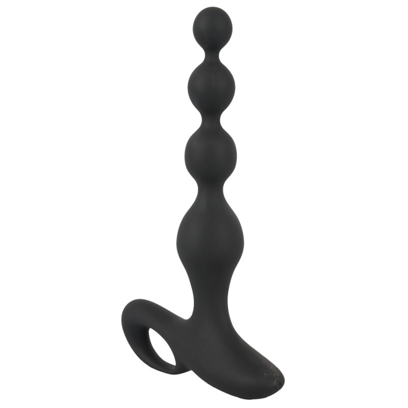 Black Velvets Stimulateur Beads Velvet 16.5 x 3.5 cm Noir